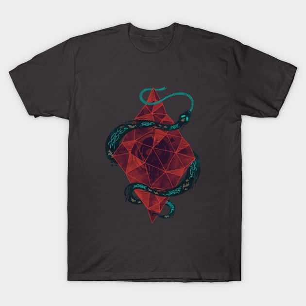 mystic cyrstal T-Shirt by againstbound